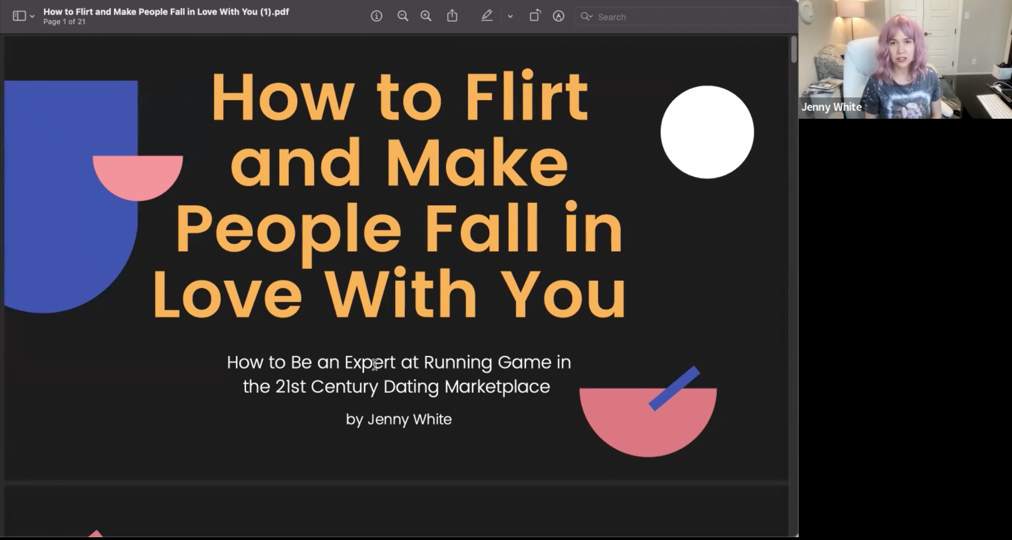 How to flirting and make people fall in love with you course